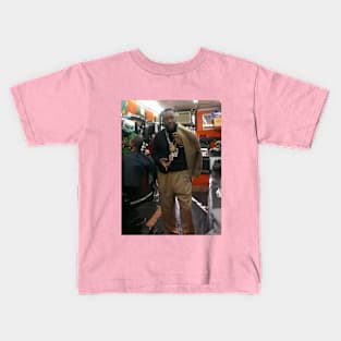 Mikey Jarrett "Barbershop Stylin" Kids T-Shirt